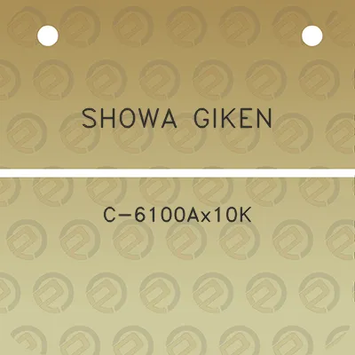 showa-giken-c-6100ax10k