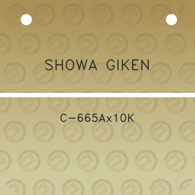 showa-giken-c-665ax10k