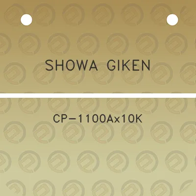 showa-giken-cp-1100ax10k