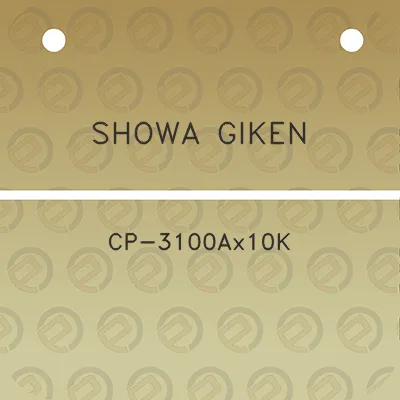 showa-giken-cp-3100ax10k