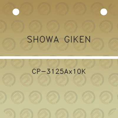 showa-giken-cp-3125ax10k