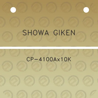 showa-giken-cp-4100ax10k