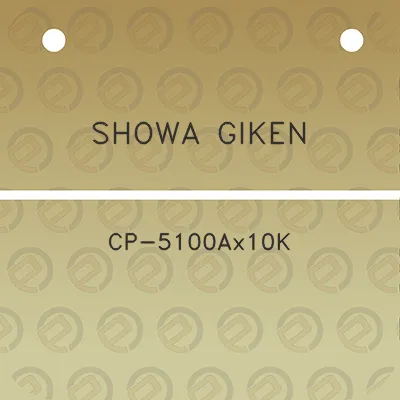 showa-giken-cp-5100ax10k