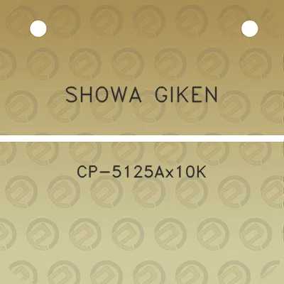 showa-giken-cp-5125ax10k