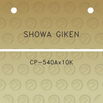 showa-giken-cp-540ax10k