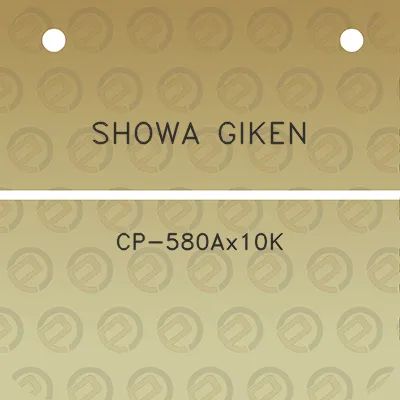 showa-giken-cp-580ax10k