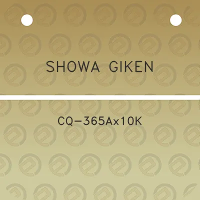 showa-giken-cq-365ax10k