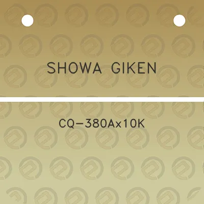 showa-giken-cq-380ax10k