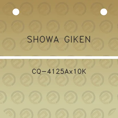 showa-giken-cq-4125ax10k