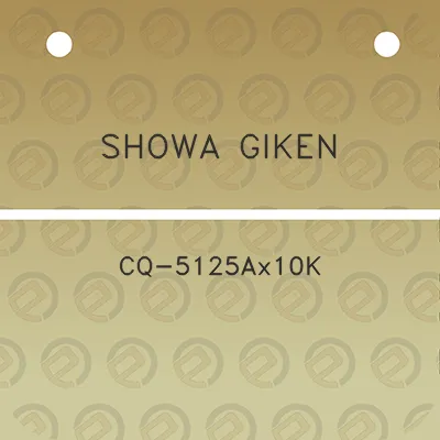 showa-giken-cq-5125ax10k