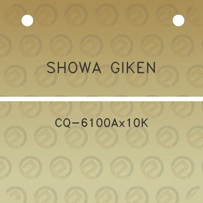 showa-giken-cq-6100ax10k