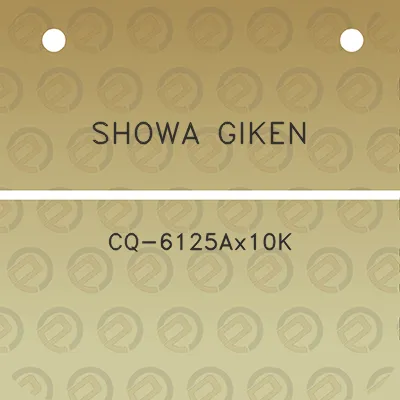 showa-giken-cq-6125ax10k