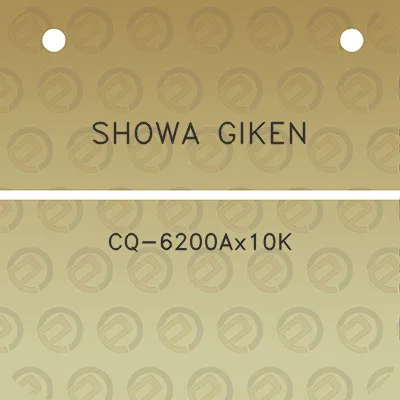 showa-giken-cq-6200ax10k