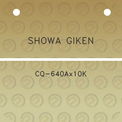 showa-giken-cq-640ax10k