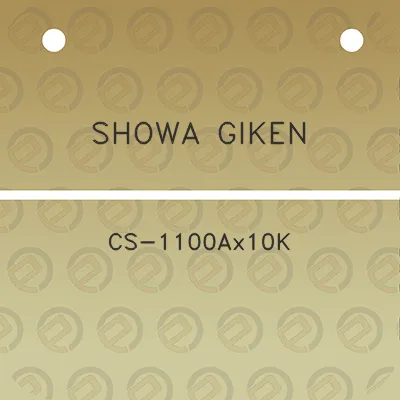 showa-giken-cs-1100ax10k