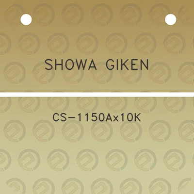 showa-giken-cs-1150ax10k