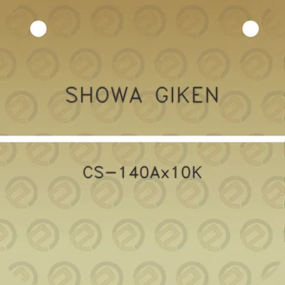 showa-giken-cs-140ax10k