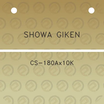 showa-giken-cs-180ax10k