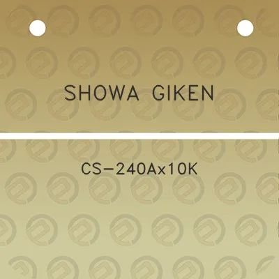 showa-giken-cs-240ax10k