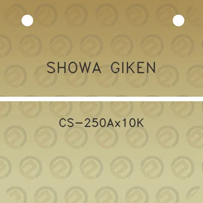 showa-giken-cs-250ax10k