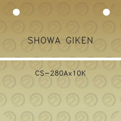 showa-giken-cs-280ax10k