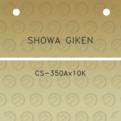 showa-giken-cs-350ax10k