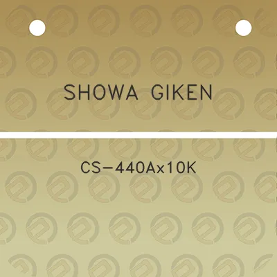 showa-giken-cs-440ax10k