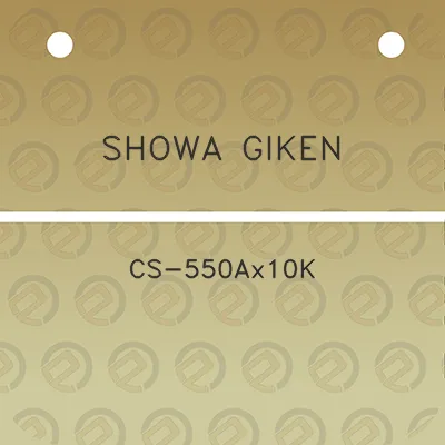 showa-giken-cs-550ax10k