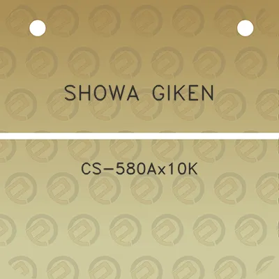 showa-giken-cs-580ax10k