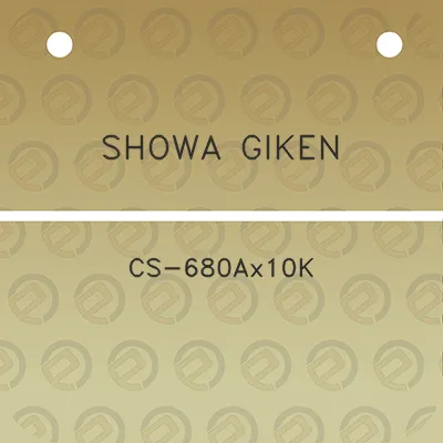 showa-giken-cs-680ax10k