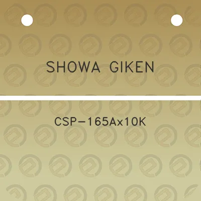 showa-giken-csp-165ax10k