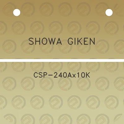 showa-giken-csp-240ax10k