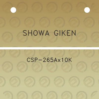 showa-giken-csp-265ax10k