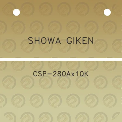 showa-giken-csp-280ax10k