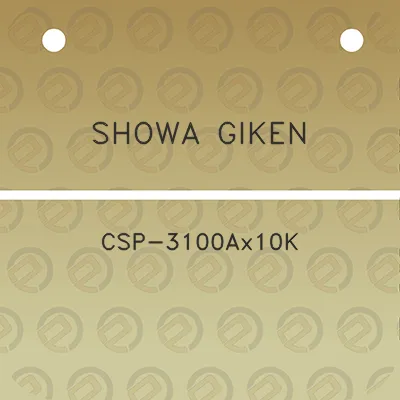 showa-giken-csp-3100ax10k