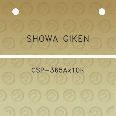 showa-giken-csp-365ax10k