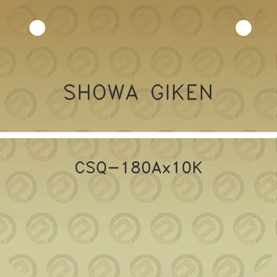 showa-giken-csq-180ax10k