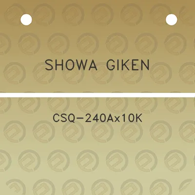 showa-giken-csq-240ax10k