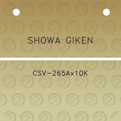 showa-giken-csv-265ax10k