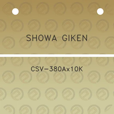 showa-giken-csv-380ax10k