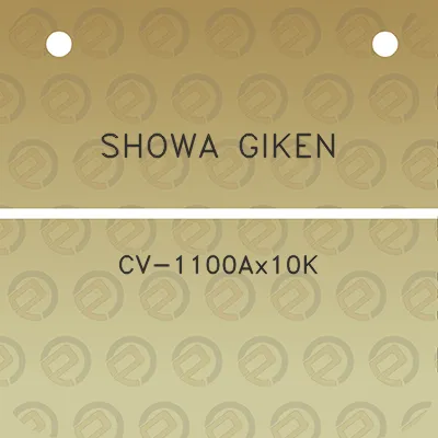 showa-giken-cv-1100ax10k