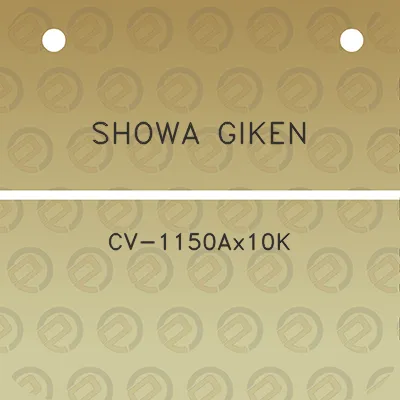 showa-giken-cv-1150ax10k