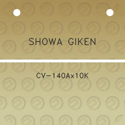 showa-giken-cv-140ax10k