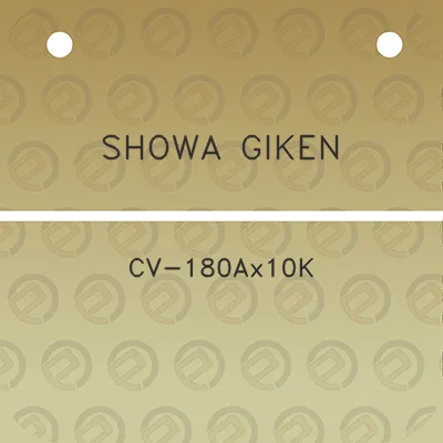 showa-giken-cv-180ax10k