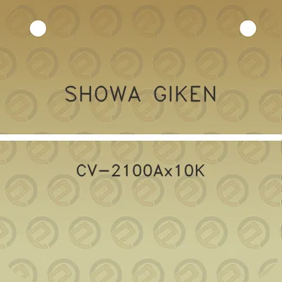 showa-giken-cv-2100ax10k