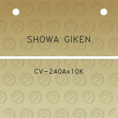 showa-giken-cv-240ax10k