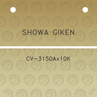 showa-giken-cv-3150ax10k