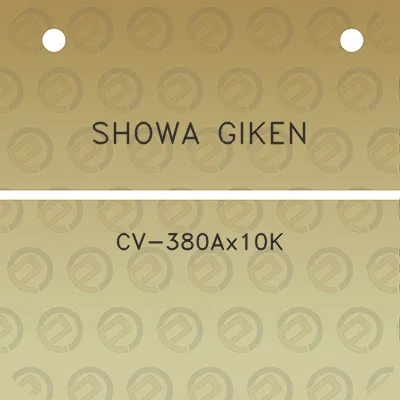 showa-giken-cv-380ax10k