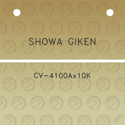 showa-giken-cv-4100ax10k