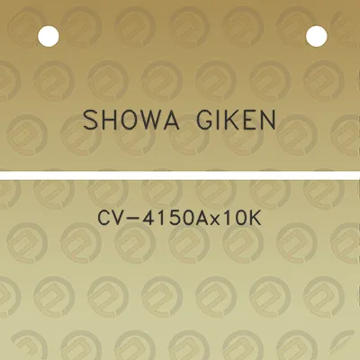 showa-giken-cv-4150ax10k